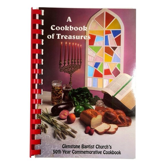 Glenstone Baptist Church Cookbook, Springfield MO, Vintage 1996 Spiral Recipe - Picture 2 of 6